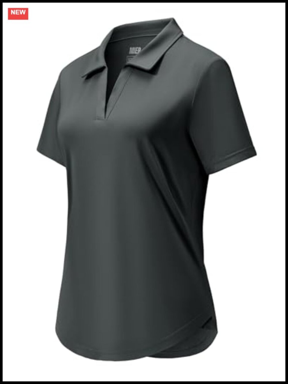 Women's UPF 50+ Quick Dry 4-Way Stretch V-Neck Golf Polo - Tagless